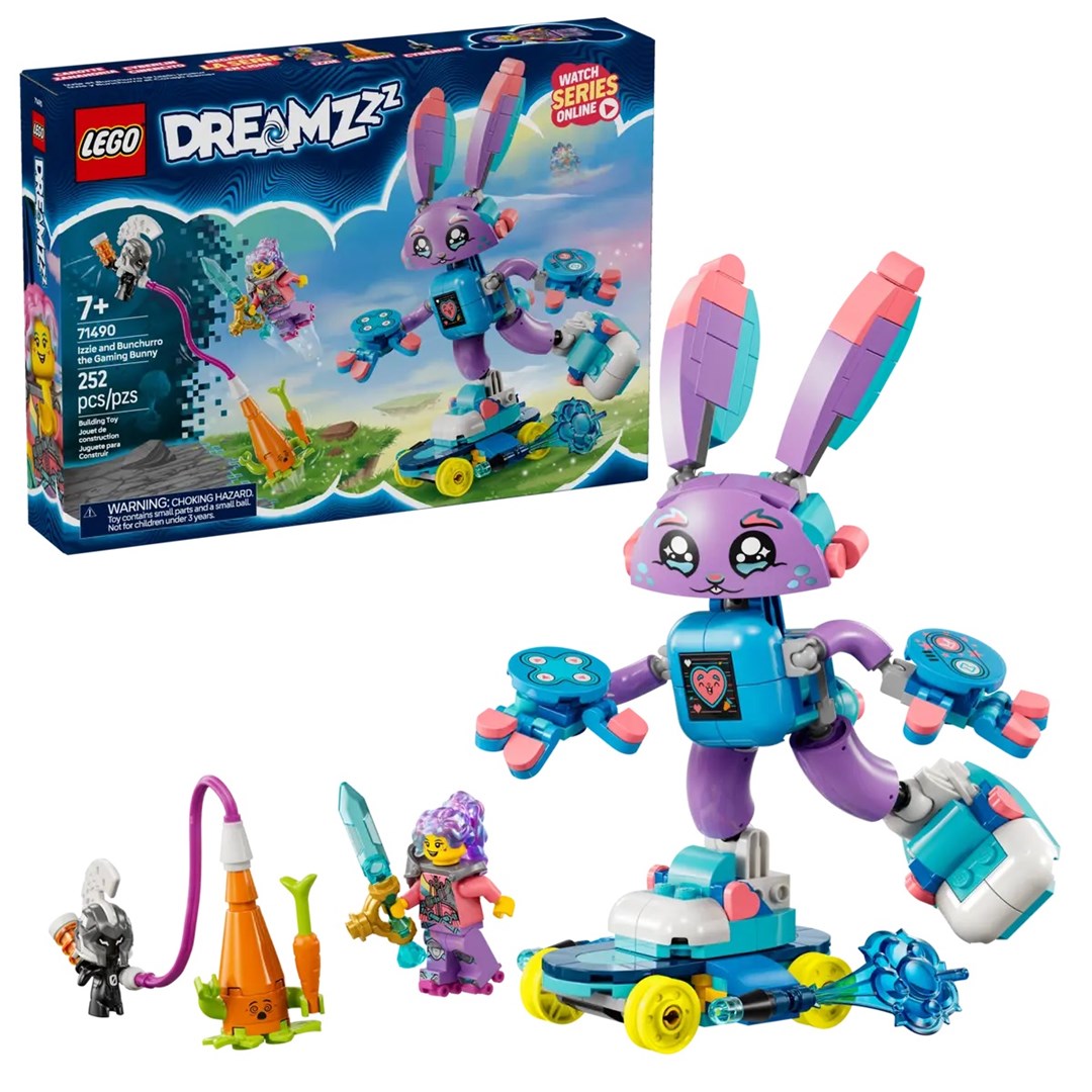 5702017812151 LEGO DREAMZZZ 71490 Izzie und Bunchurro der Spielhase Lego - Bild 1 von 10