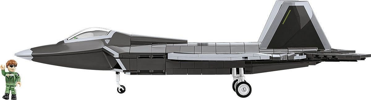 5902251058555 COBI 5855 Armed Forces Lockheed F-22 Raptor 695 pads COBI - Afbeelding 3 van 12