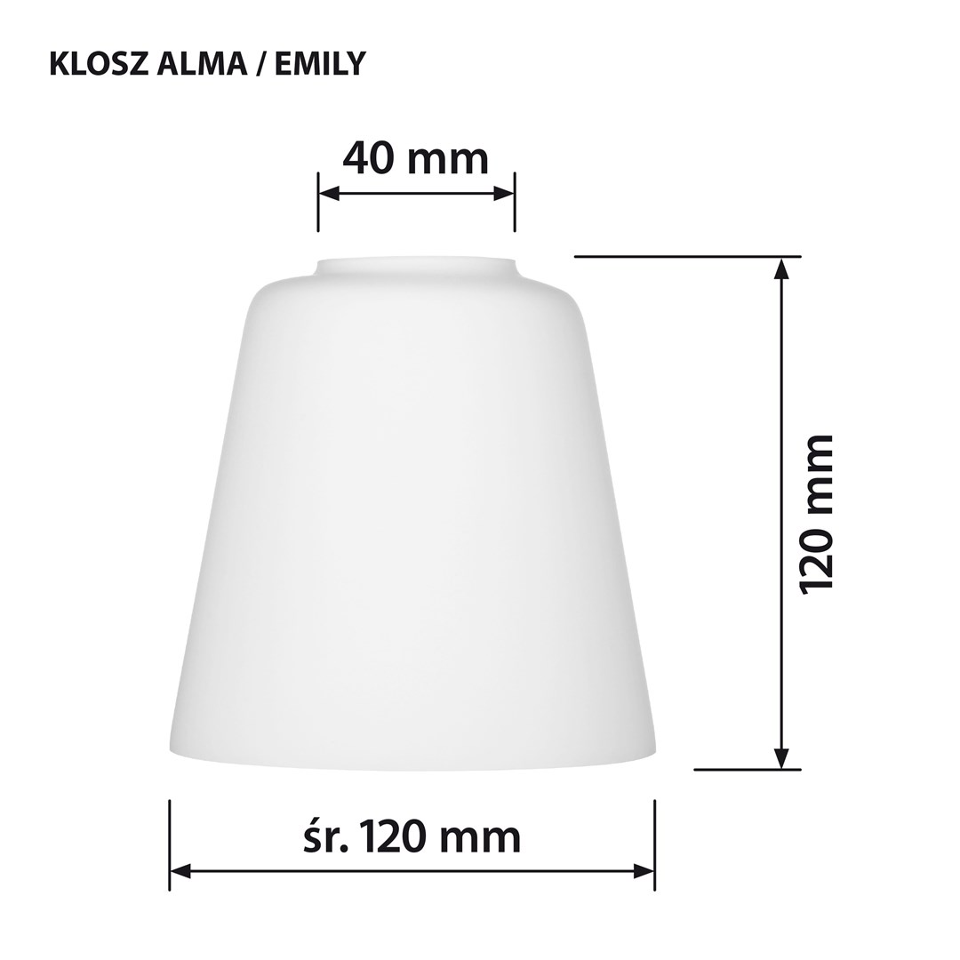 Klosz do lampy EMILY - 9