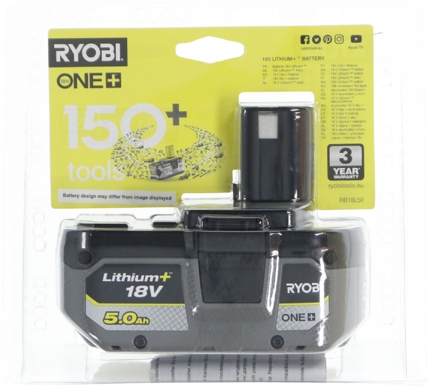Ryobi RB18L50 Batter...
