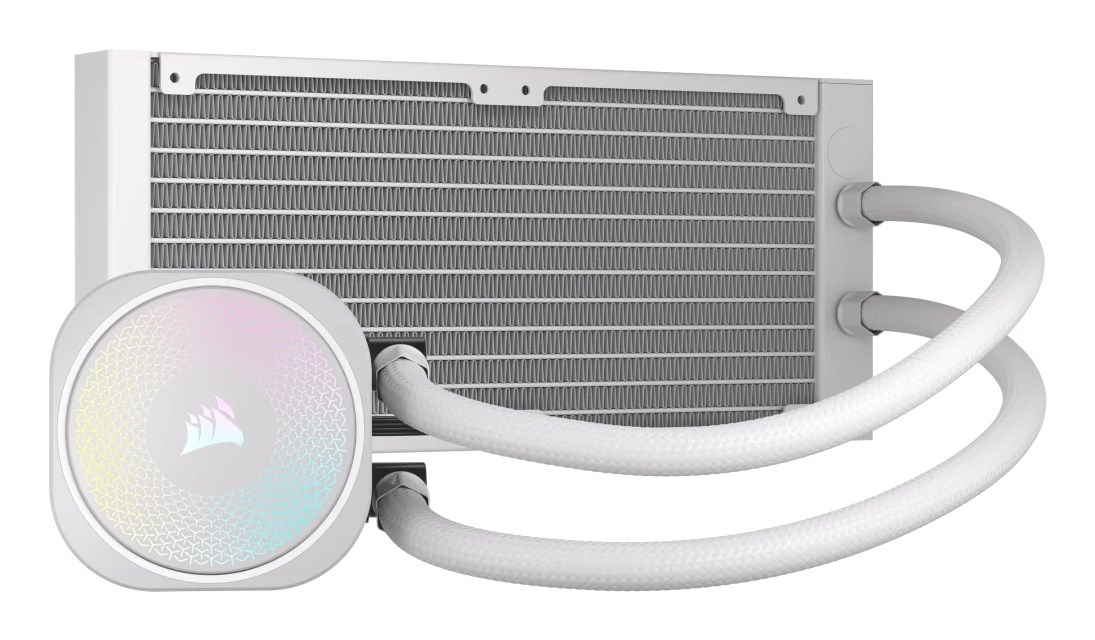 Corsair Nautilus 240 RS ARGB Liquid Processor All-in-one liquid cooler White 1 pc(s)