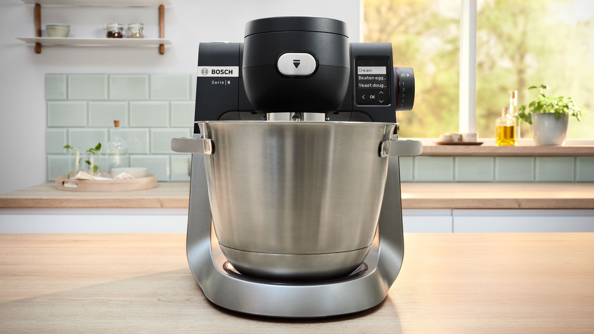 Bosch Serie 6 MUMS6ZS17 food processor 1600 W 5.5 L Black, Stainless steel