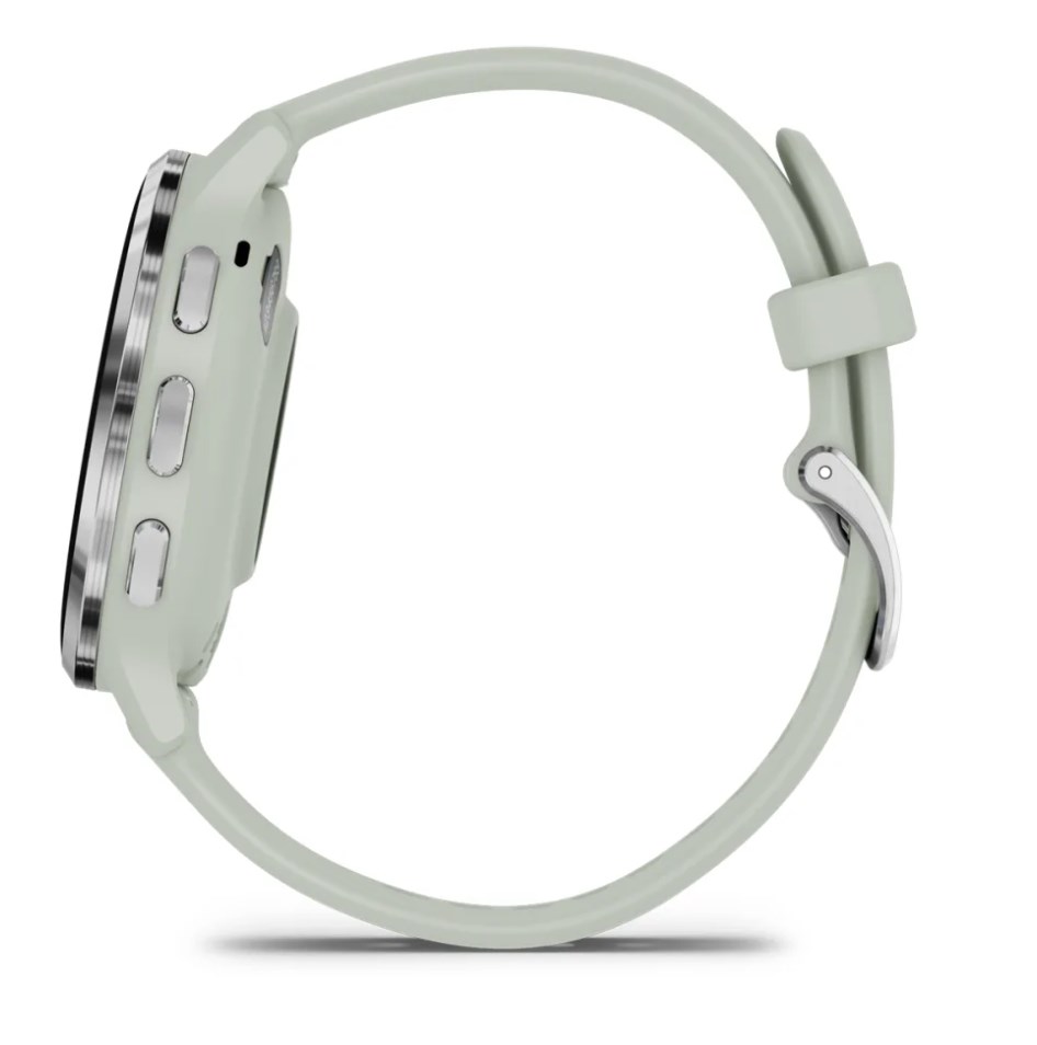 Garmin Venu 3S 3.05 cm (1.2") AMOLED 41 mm Digital 390 x 390 pixels Touchscreen Grey, Silver Wi-Fi GPS (satellite)