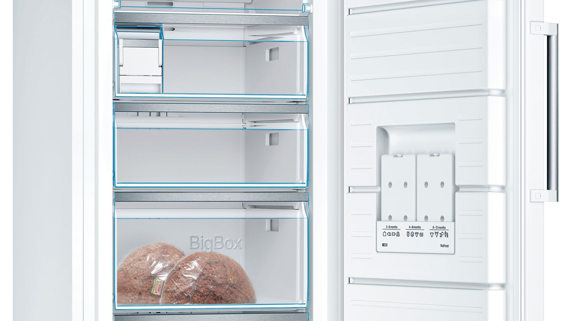 Bosch Serie 6 GSN51AWDV freezer Upright freezer Freestanding 290 L D White