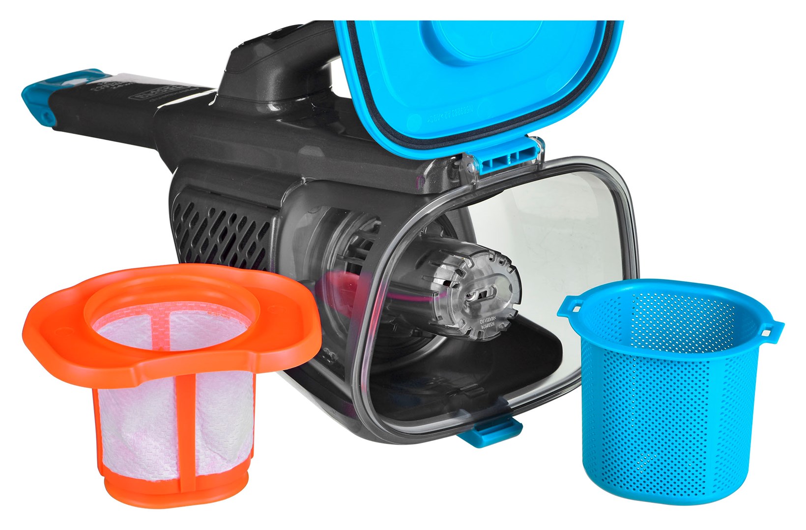 Black & Decker BHHV320J handheld vacuum Blue Titanium Bagless