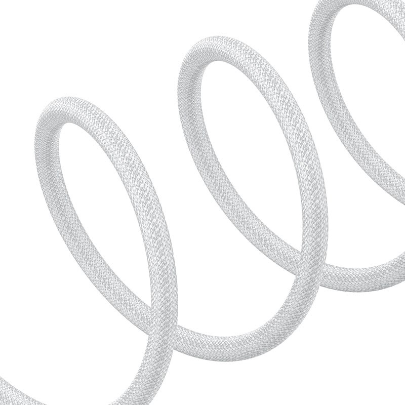 Baseus Gem USB A to USB C fast charging cable 1 m 100 W White