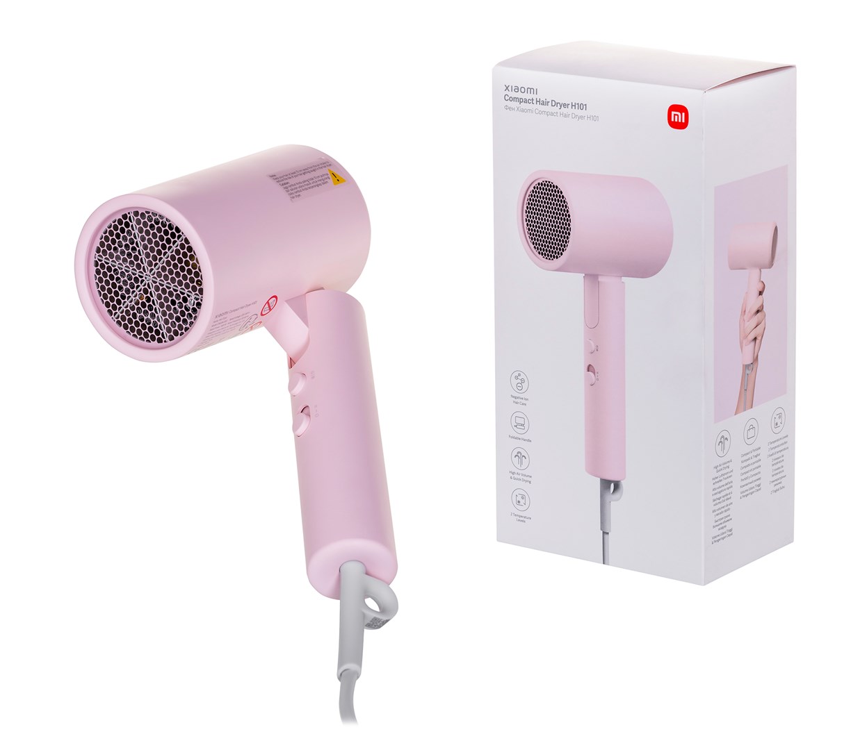 Xiaomi H101 hair dryer 1600 W Pink