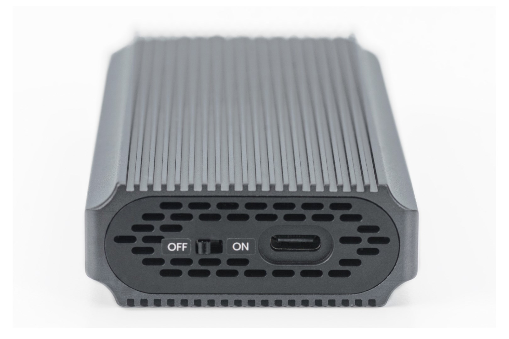 Digitus USB M.2 hard disk enclosure, SSD, external, NVMe, 40Gbps, USB 4.0, aluminum, toolfree