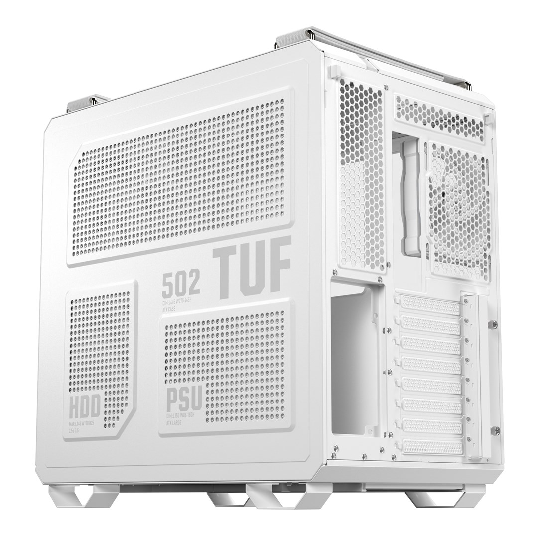 ASUS TUF GAMING GT502 Horizon TG ARGB White Midi Tower