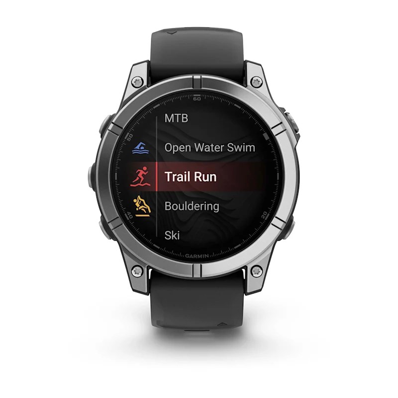 Garmin Fenix E 3.3 cm (1.3") AMOLED 47 mm Digital 454 x 454 pixels Touchscreen Stainless steel Wi-Fi GPS (satellite)