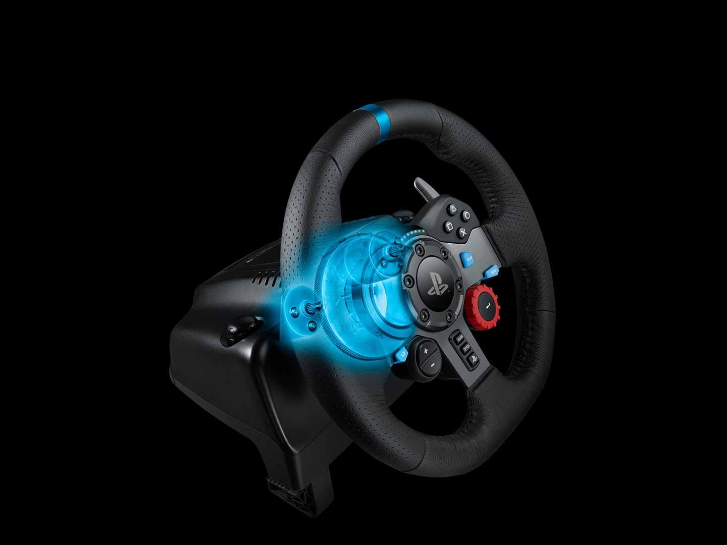 Logitech G G29 Steering wheel + Pedals Playstation 3,PlayStation 4 Analogue USB 2.0 Black