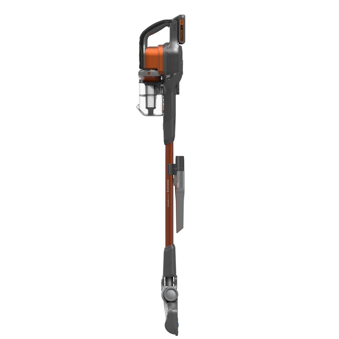 Black & Decker BHFEV182C-QW stick vacuum/electric broom 2-in-1 stick vacuum Battery Dry Bagless Orange Titanium 2 Ah
