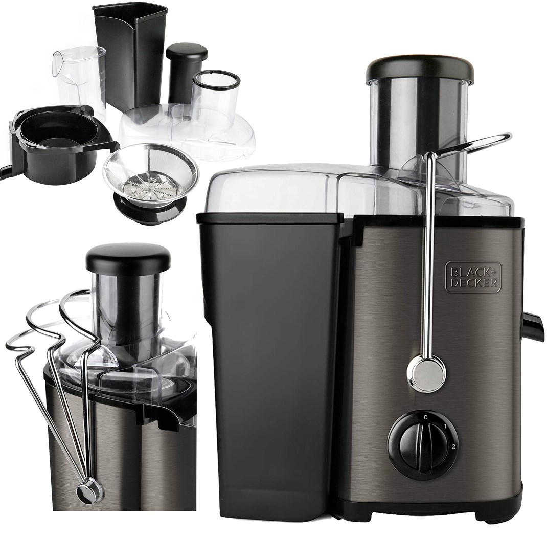 Juicer Black+Decker BXJE600E (600W; black)