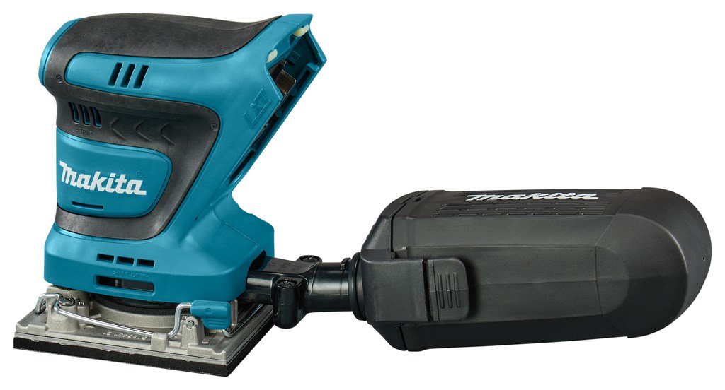 Makita DBO484Z portable sander Random orbital sander 14000 OPM Black Blue