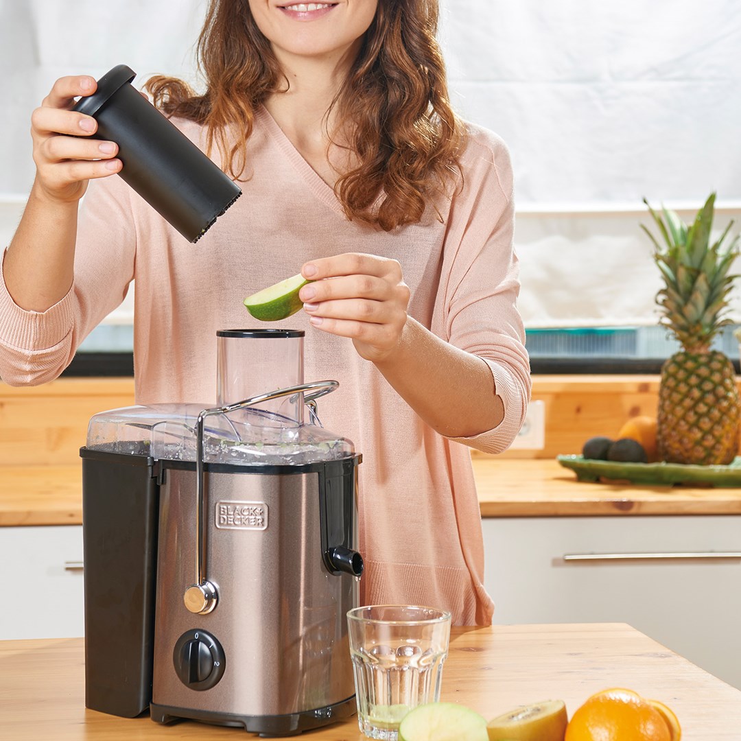 Juicer Black+Decker BXJE600E (600W; black)