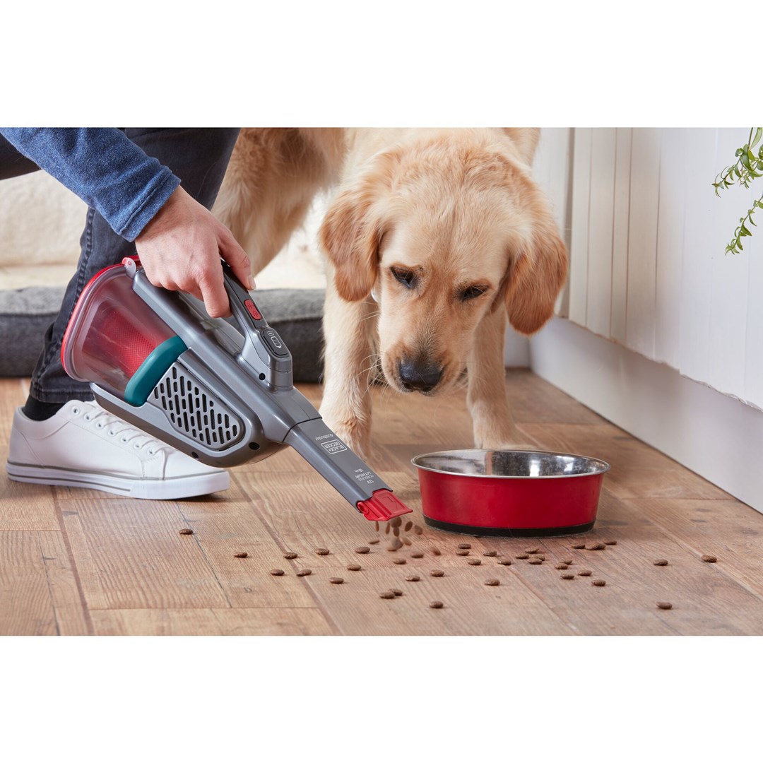 Black & Decker BHHV315J-QW handheld vacuum Black Red Bagless