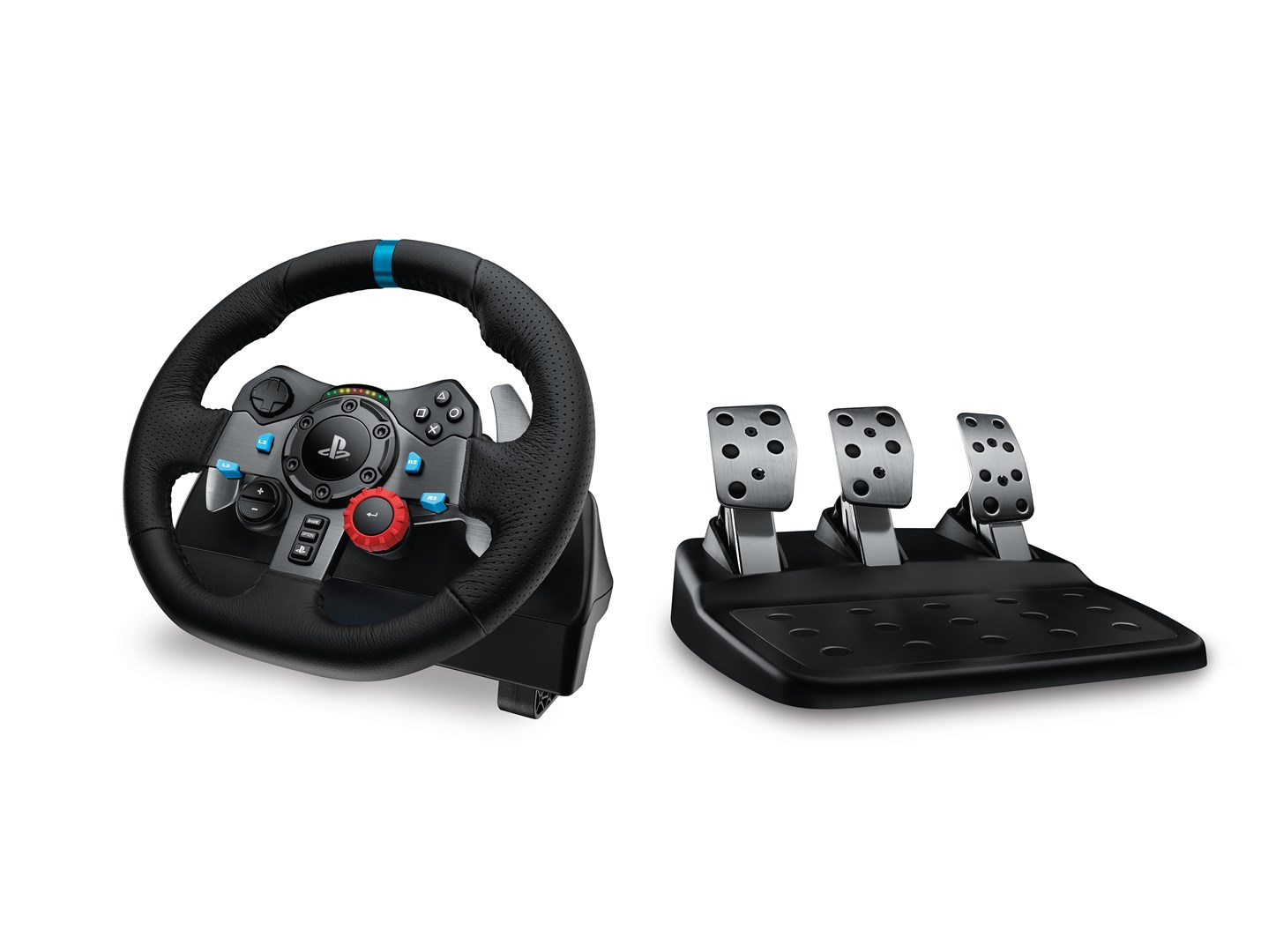 Logitech G G29 Steering wheel + Pedals Playstation 3,PlayStation 4 Analogue USB 2.0 Black