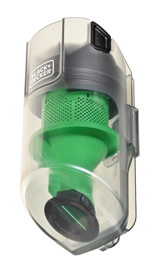 Black & Decker REVSV18D1 stick vacuum/electric broom 2-in-1 stick vacuum Battery Dry Bagless 0.5 L 36 W Green White 2 Ah