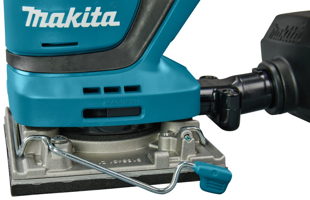 Makita DBO484Z portable sander Random orbital sander 14000 OPM Black Blue