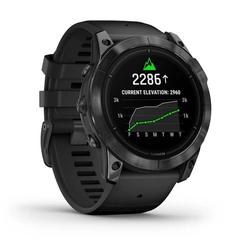 Garmin epix Pro (Gen 2) 3.56 cm (1.4") AMOLED 51 mm Digital 454 x 454 pixels Touchscreen Grey Wi-Fi GPS (satellite)