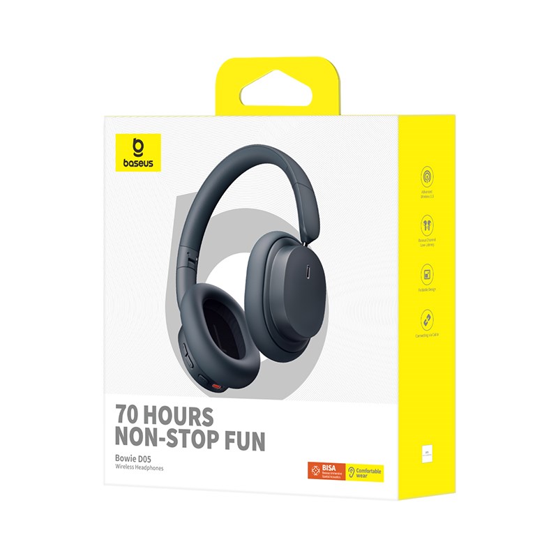 Baseus Bowie D05 Wireless headphones Black