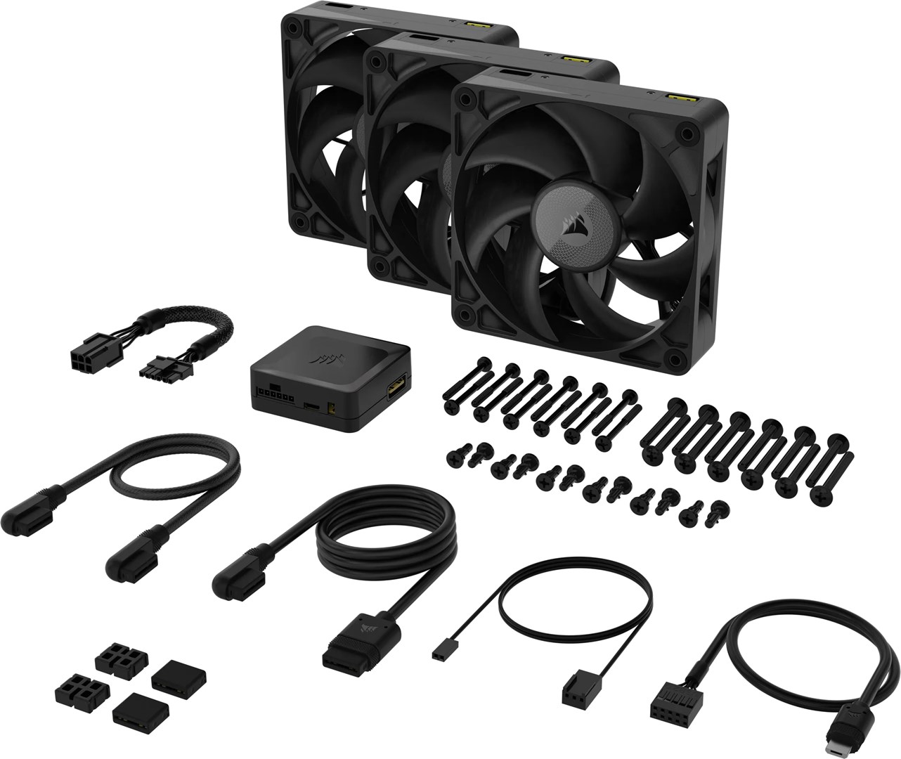 CORSAIR iCUE Link RX120 MAX Triple Kit of 3 Fans 120*120*25