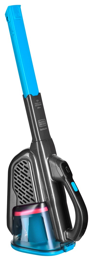 Black & Decker BHHV320J handheld vacuum Blue Titanium Bagless
