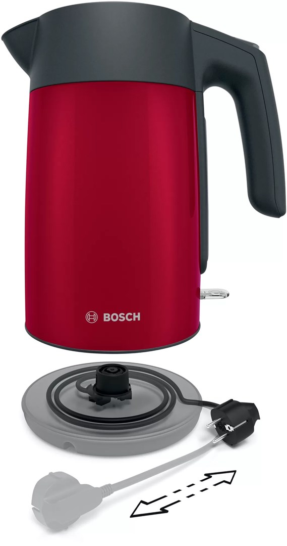 Electric kettle Bosch TWK 7L464 2400 W 1.7 l Red