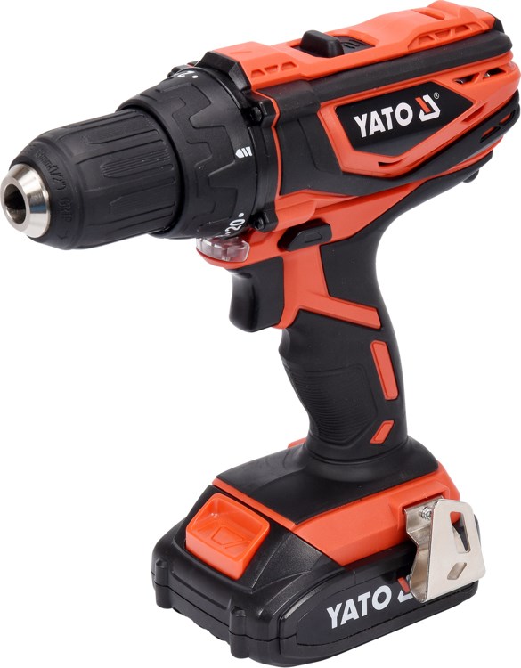Akumulatorski vrtalnik-vijačnik YATO YT-82780, 18V, 40 Nm, 1x2.0Ah