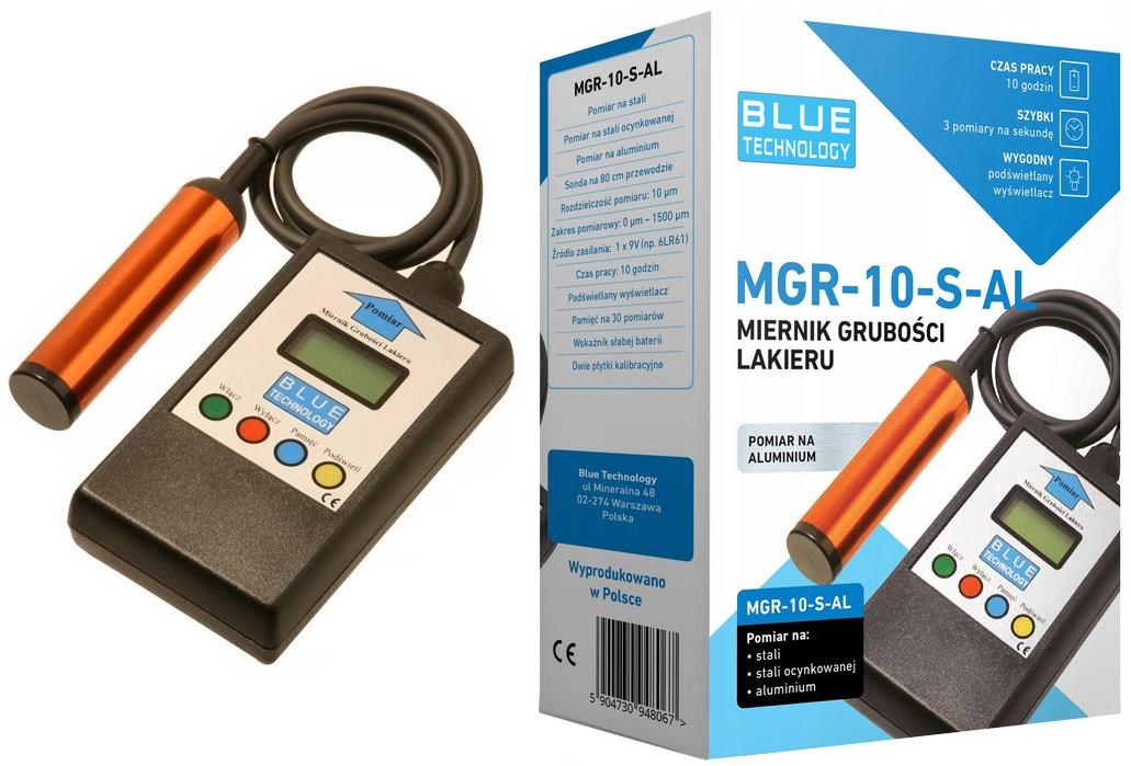 Merilnik debeline barve MGR-10-S-AL