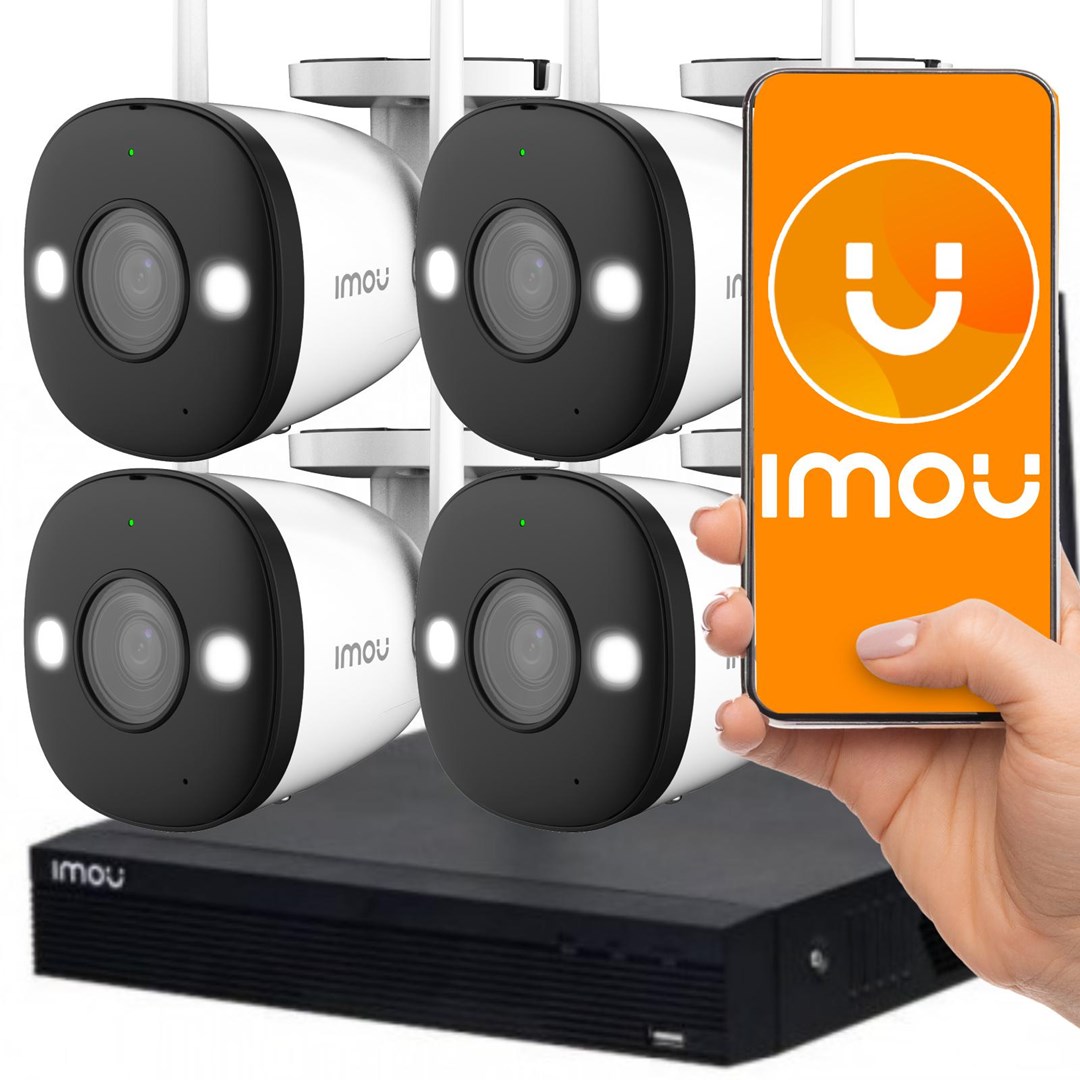 Komplet IP IMOU Wi-Fi KIT z video nadzornimi kamerami