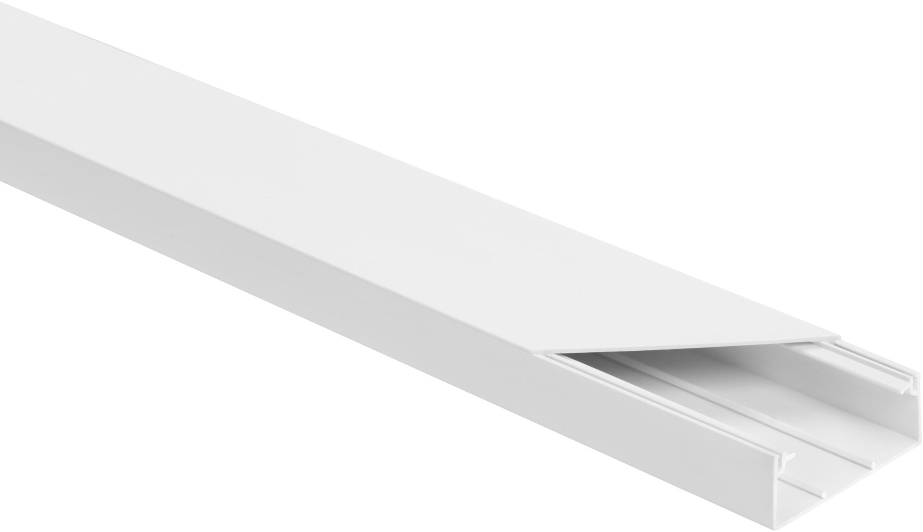 NON Installation trakovi za kable, BELA, 60x25 mm, 2 m, 10 kosov