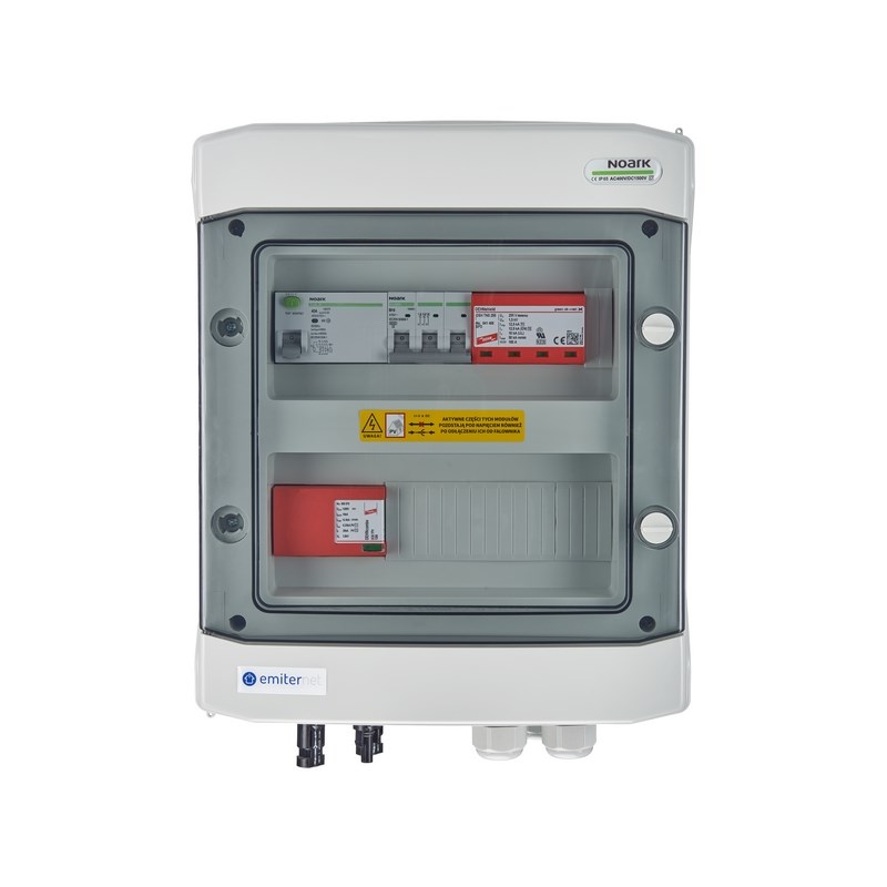 Preklopno stikalo EMI Dehn 1000V tip 1+2 za DC in AC z odvodnikom prenapetosti (1x PV, 1x MPPT)
