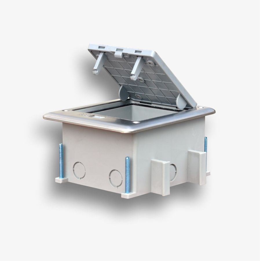 Talna doza EMI, 6M, IP66, za montažo standardnih vtičnic 45x45 mm