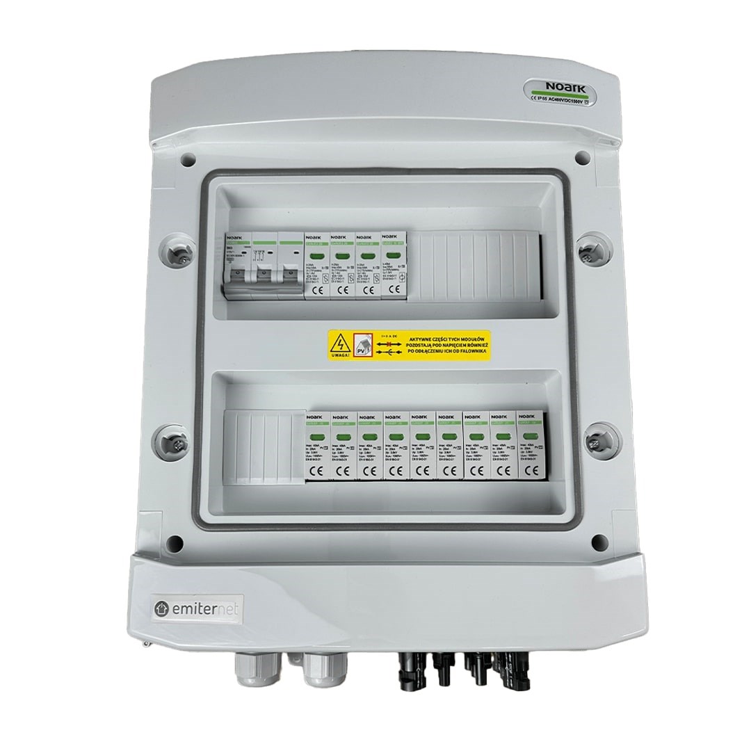 EMI Noark 1000V Tip 2 DC prenapetostni odvodnik, 3x PV, 3x MPPT, IP65
