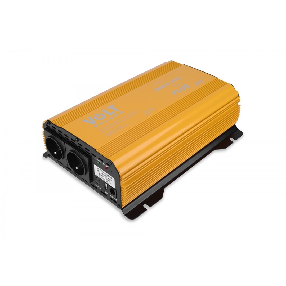 Pretvornik napetosti NON SINUS PLUS 3000 24/230V (1500/3000W) + daljinski upravljalnik