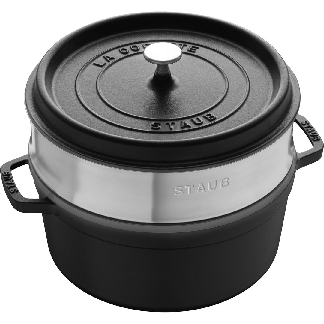 Staub okrogel litoželezni lonec 40508-814-0, 24 cm