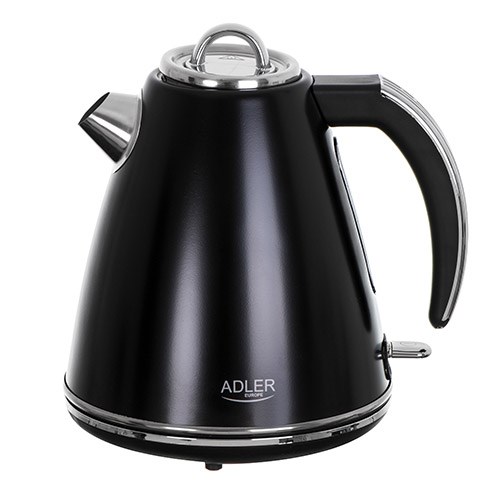 ADLER AD 1343 električni kuhalnik, 1.7 L, 2200 W, črn