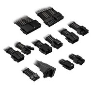 Kolink Core Pro Braided Cable Extension Kit 12V-2x6 Podaljški Kablov - Črna/Siva