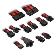 Kolink Core Pro razširitveni kabel 12V-2x6, črno/rdeč