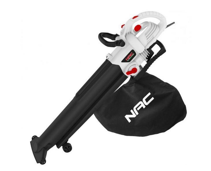 NAC VBE300A-AS-WS-CH Električni pihalnik, 3000 W, 270 km/h, črn/bel