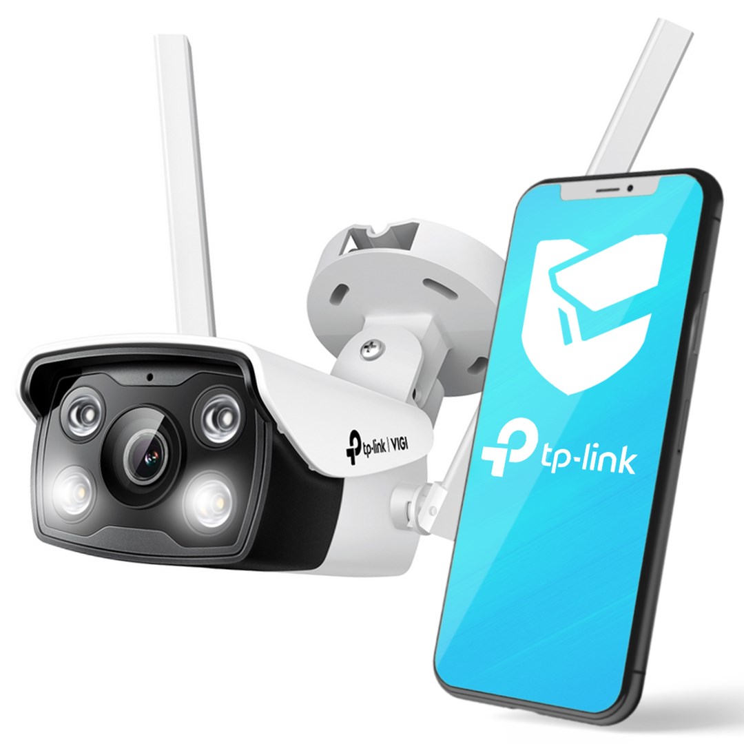 TP-LINK VIGI C340-W(4mm) Wi-Fi zunanja IP varnostna kamera, bela