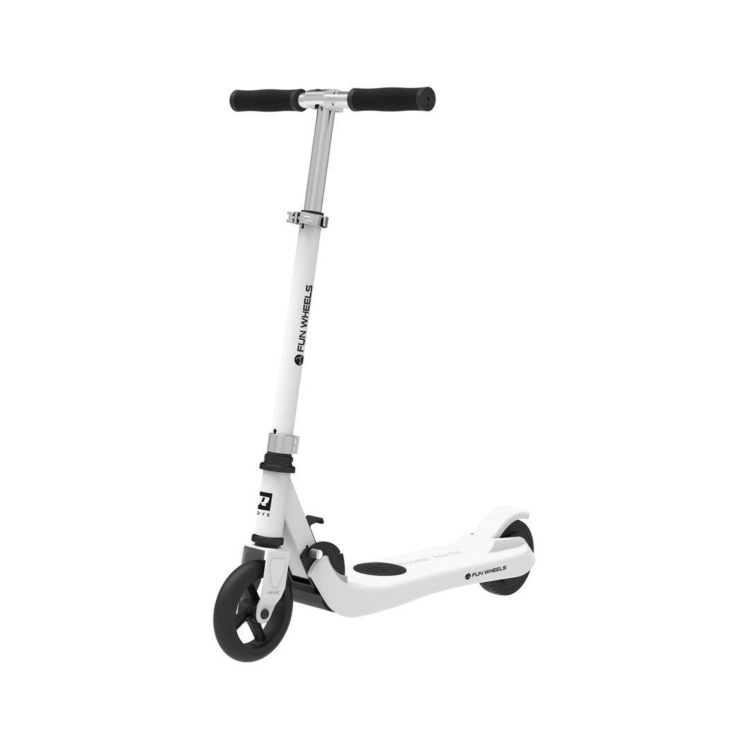 REL ZAB0031W Električni skiro za otroke, bel