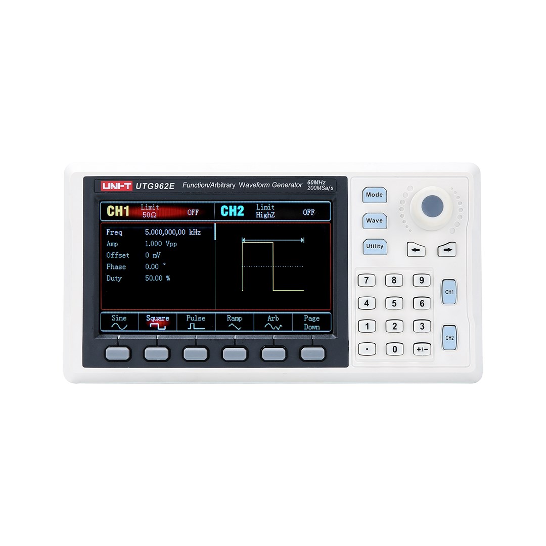 Uni-T UTG962E Generator signala, 60MHz, dvokanalni