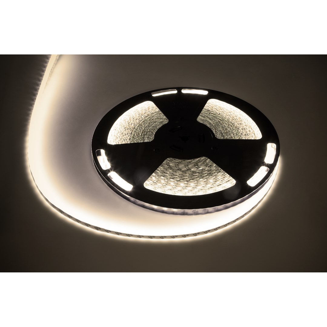 LED vrvica 25m Rebel 300x5050 SMD), nevtralna vodotesna, 12V