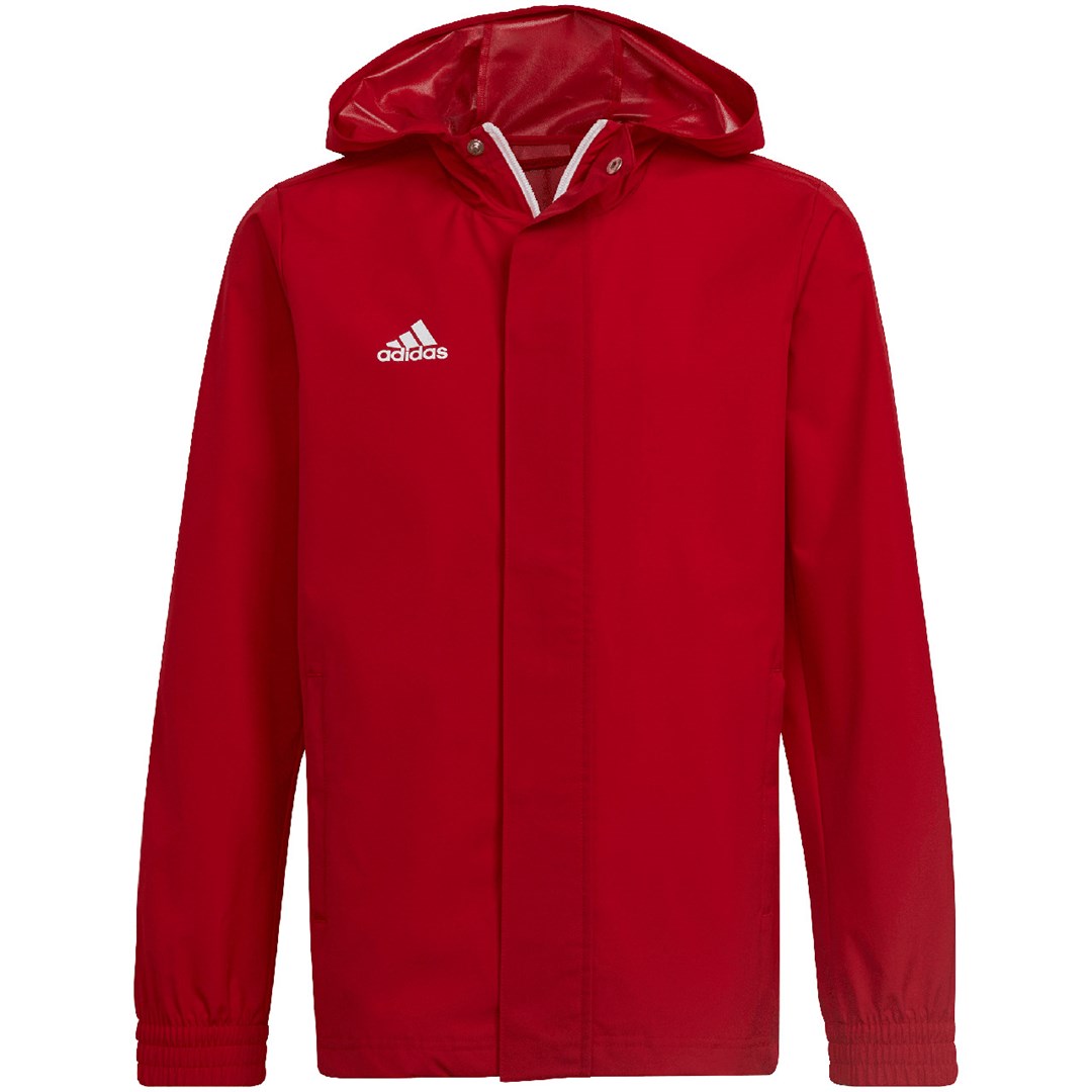 adidas Entrada 22 All-Weather jakna, rdeča, velikost 152cm - IK4013