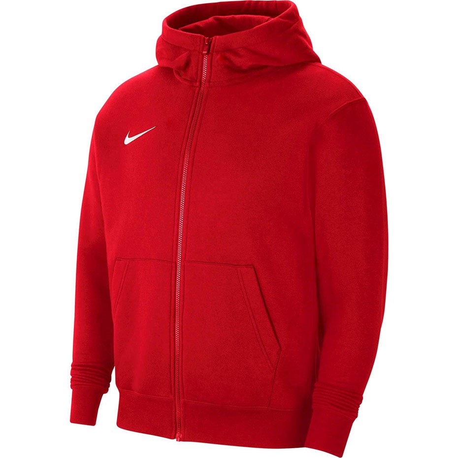 Nike Park 20 Fleece Hoodie z zadrgo, rdeča CW6891 657