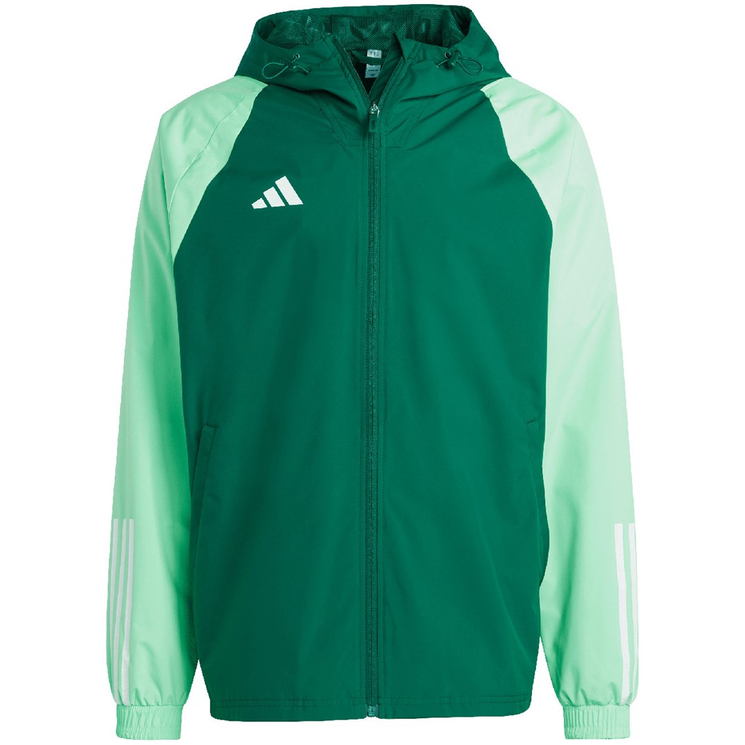 Moška jakna adidas Tiro 23 Competition All Weather zelena IC4570