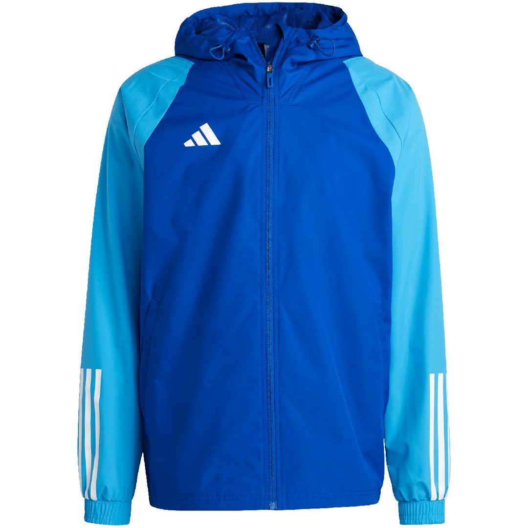 adidas Tiro 23 Competition jakna za vse vremenske razmere, modra IC4572