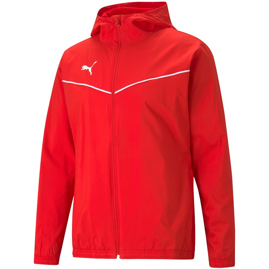 Puma Moška jakna teamRISE All Weather rdeča 657396 01